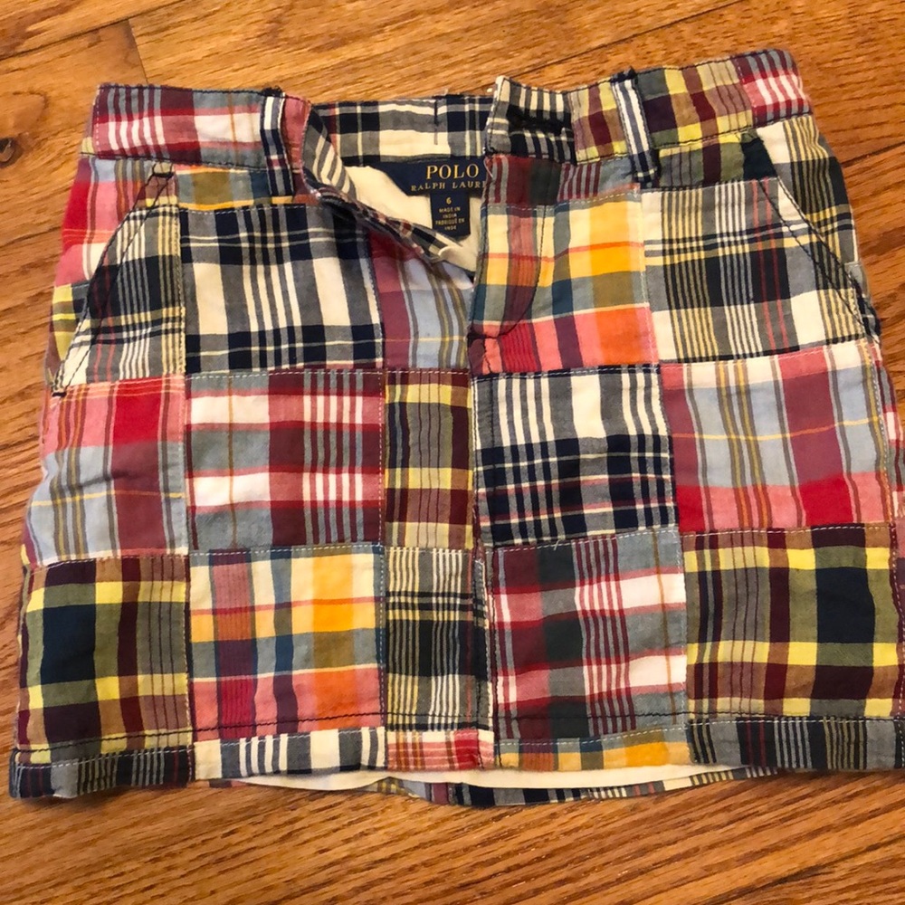 Ralph Lauren polo skirt Lil girls size 6 - Picture 1 of 1